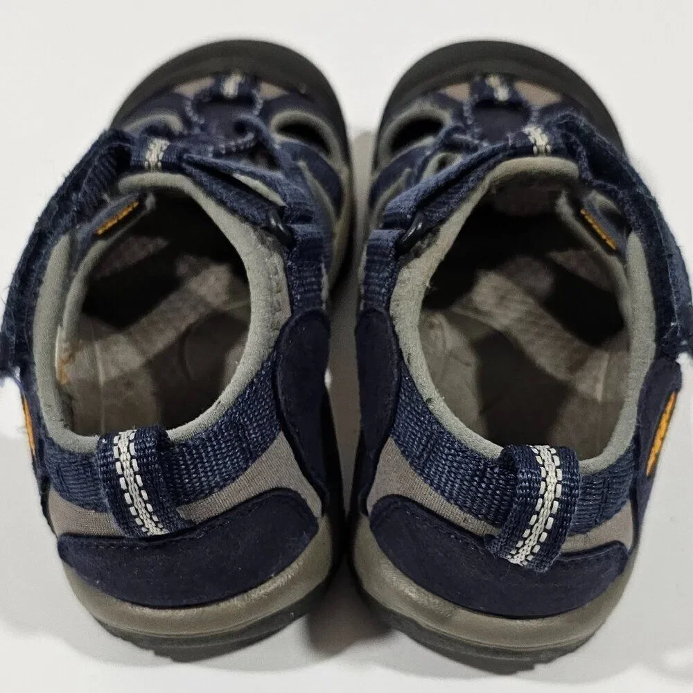 Keen Venice H2 Navy Blue Gray Boys Big Kids Size 2 Water Sandal